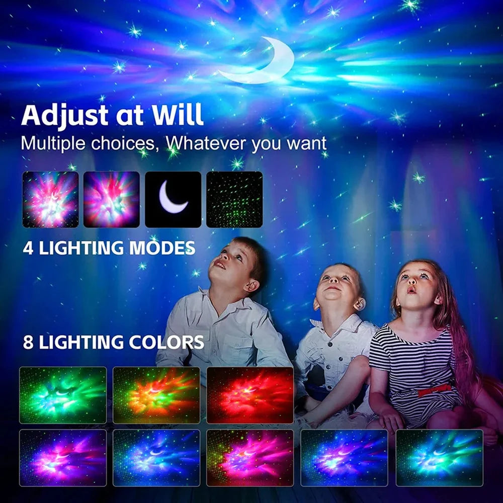 Astronaut Standing Galaxy Projector